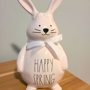 Rae Dunn Happy Spring Bunny
